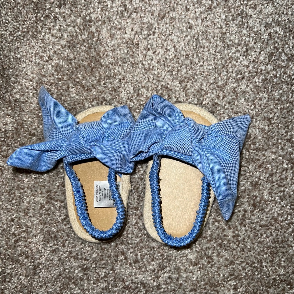 Infant sling back sandals